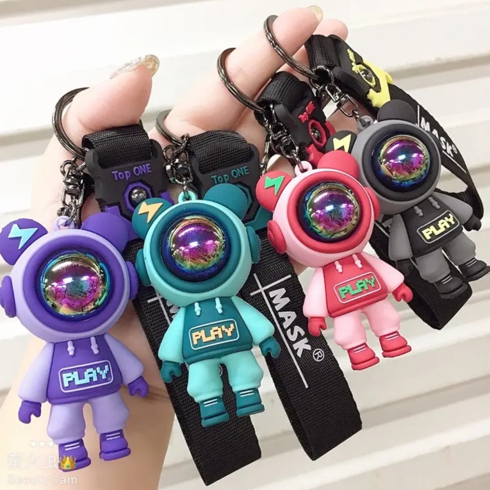 Awesome pink bag charm